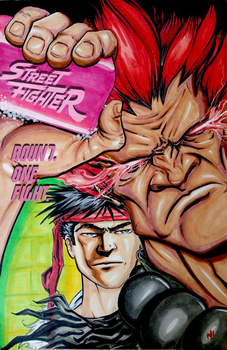 Street Fighter - Art Print