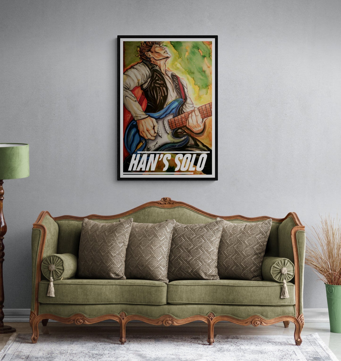 Han's Solo - Paper Print - Monty! - Monty!