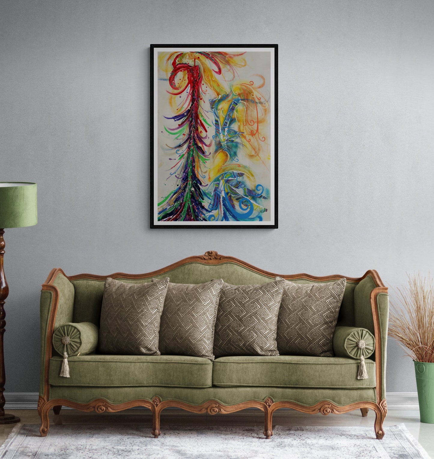 She Creates - Paper Print - Monty! - Monty!