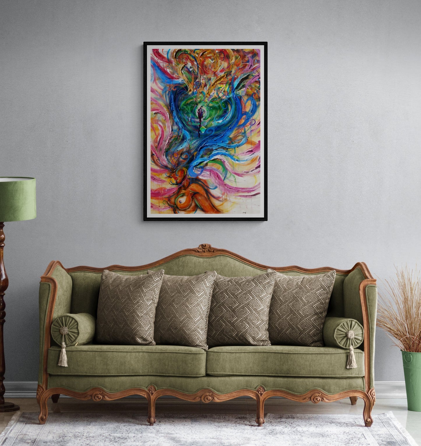 She Grows - Paper Print Available in multiple sizes. - Monty! - Monty!