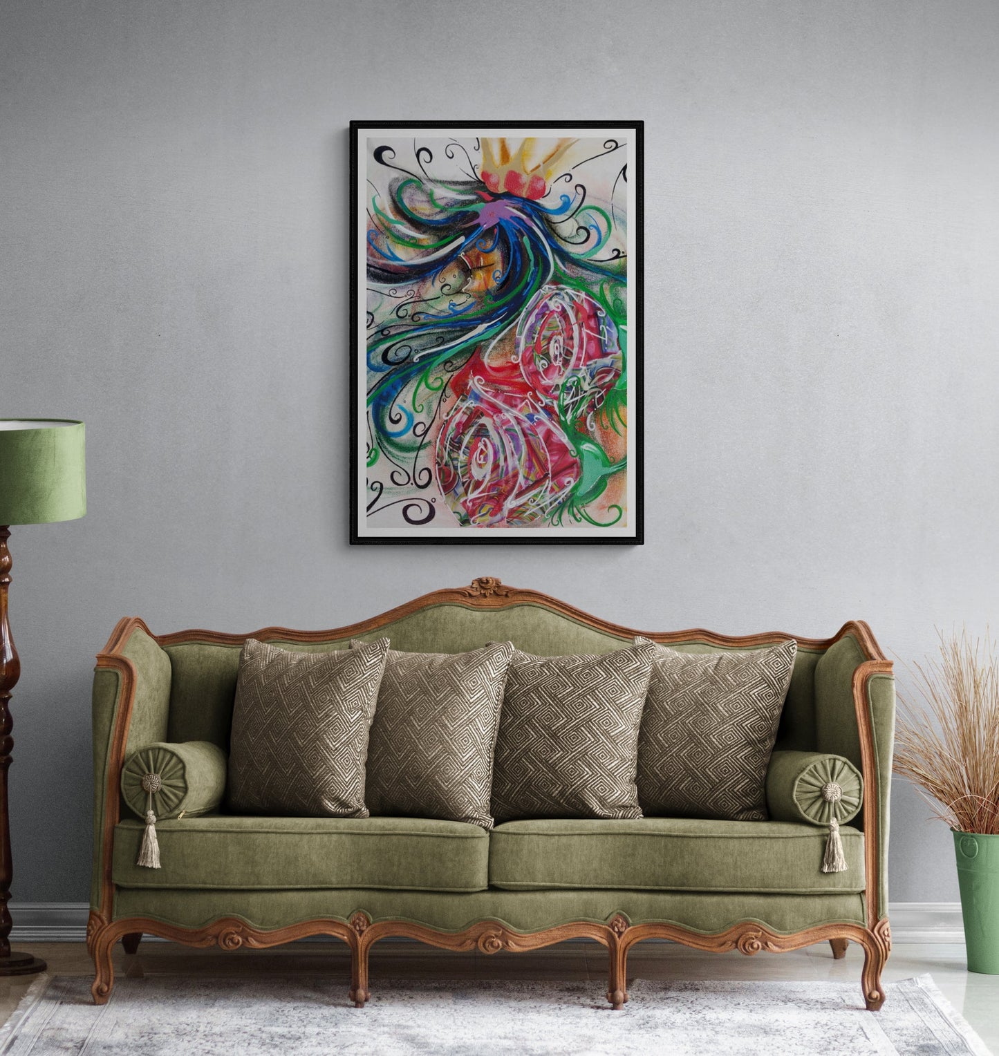 She Stands - Paper Print - Monty! - Monty!