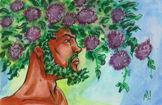 Keep Growing - Original Small Affordable Art
