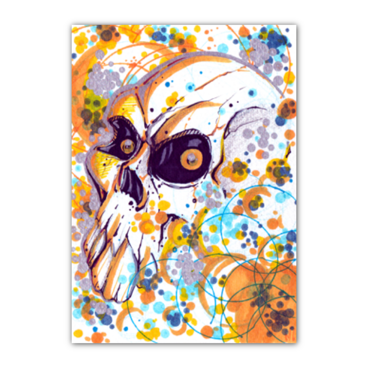 Full scale of Eye See You original art 