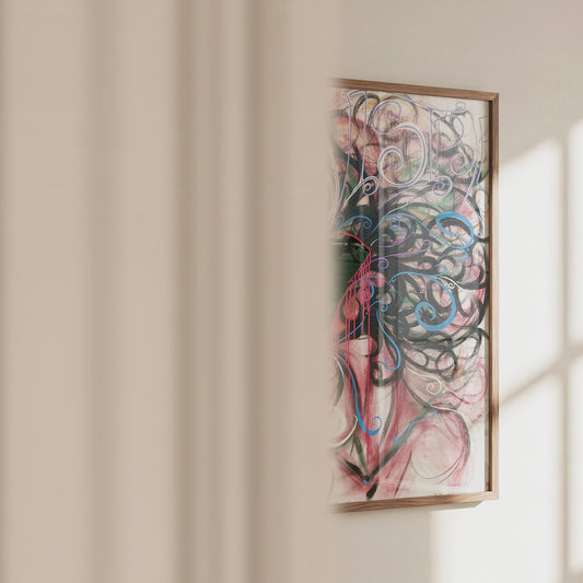 Video of the Indivisible Black American art print by Monty