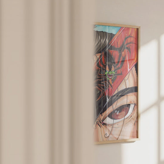 Video of the Pure Evil art print by Monty