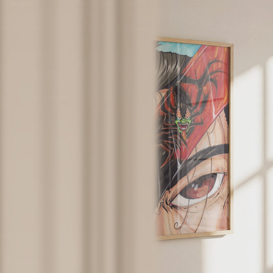 Video of the Pure Evil art print by Monty