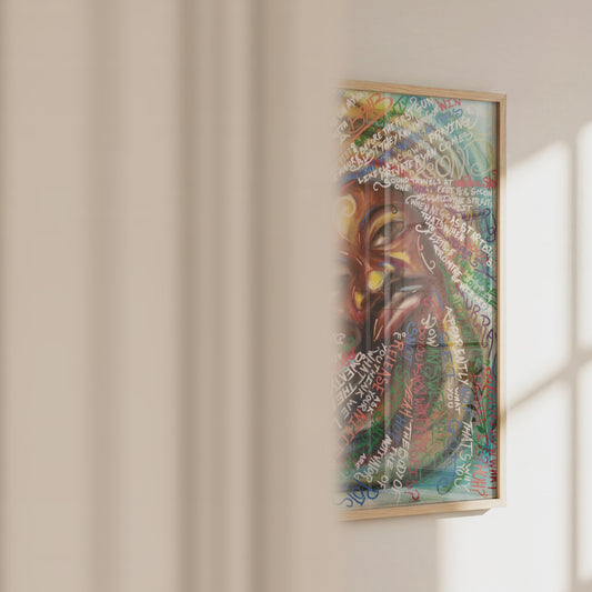 Video of the 3000 hip hop legend art print by Monty