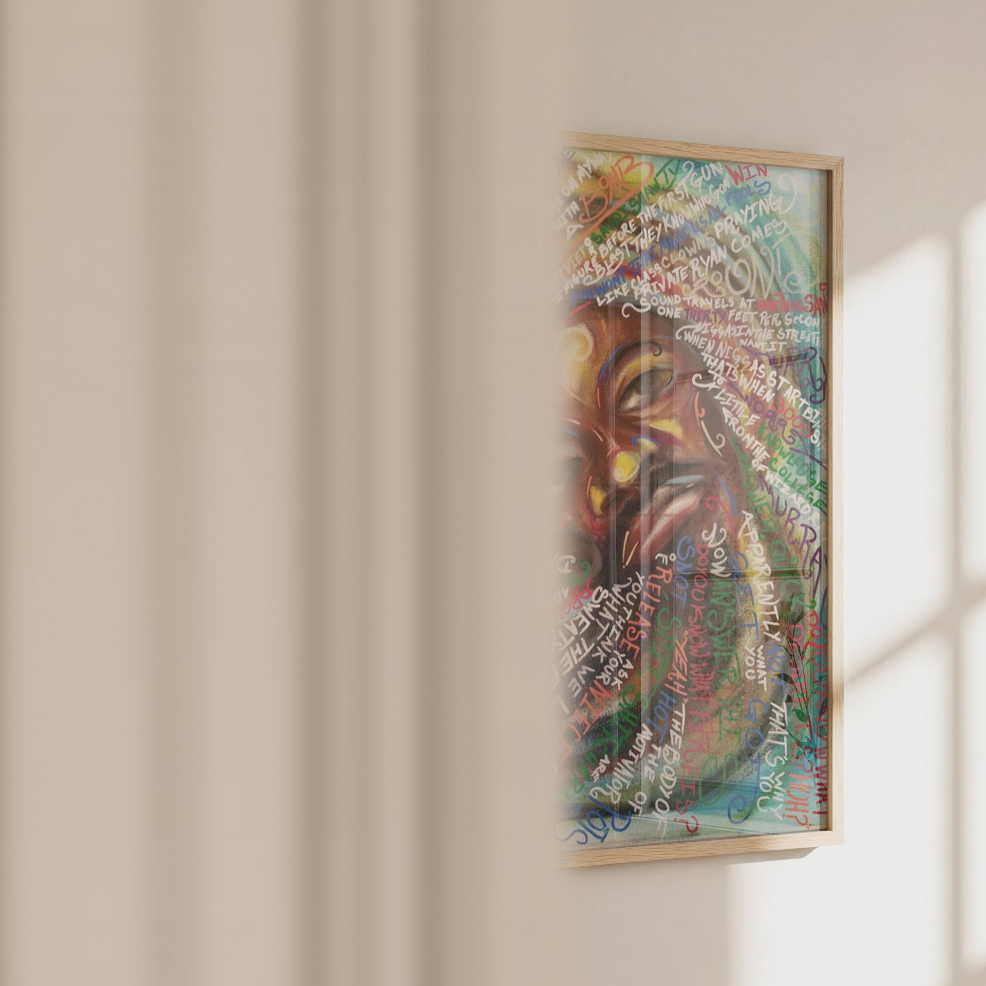 Video of the 3000 hip hop legend art print by Monty