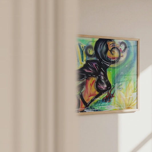Video of the Aeon Flux art print by Monty
