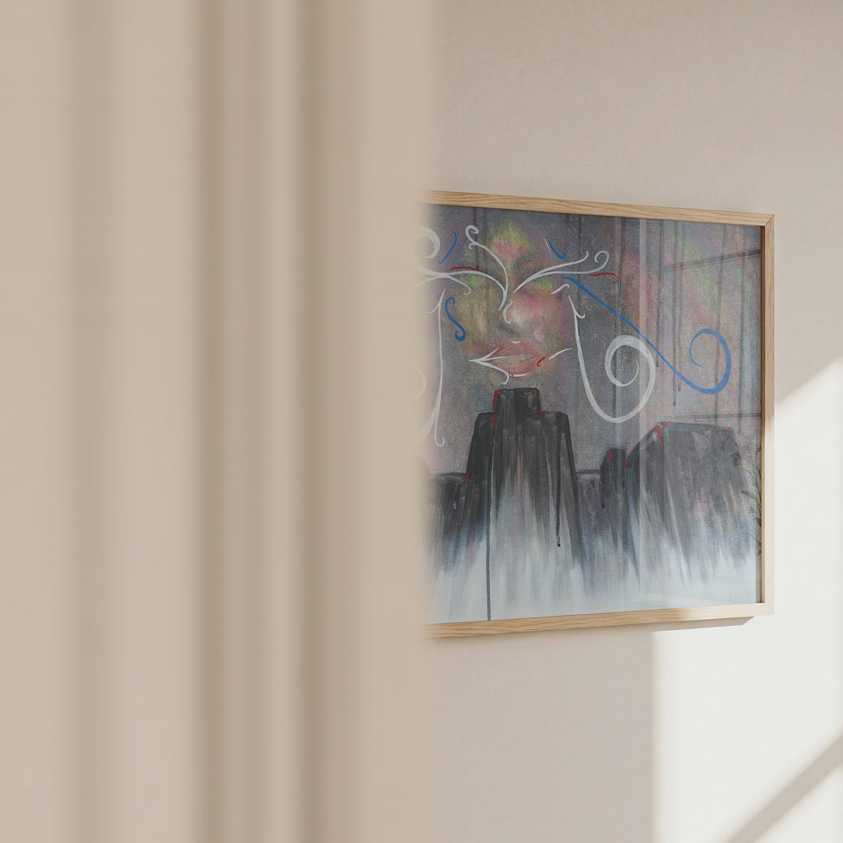 Video of the Scars hurricane katrina art print by Monty