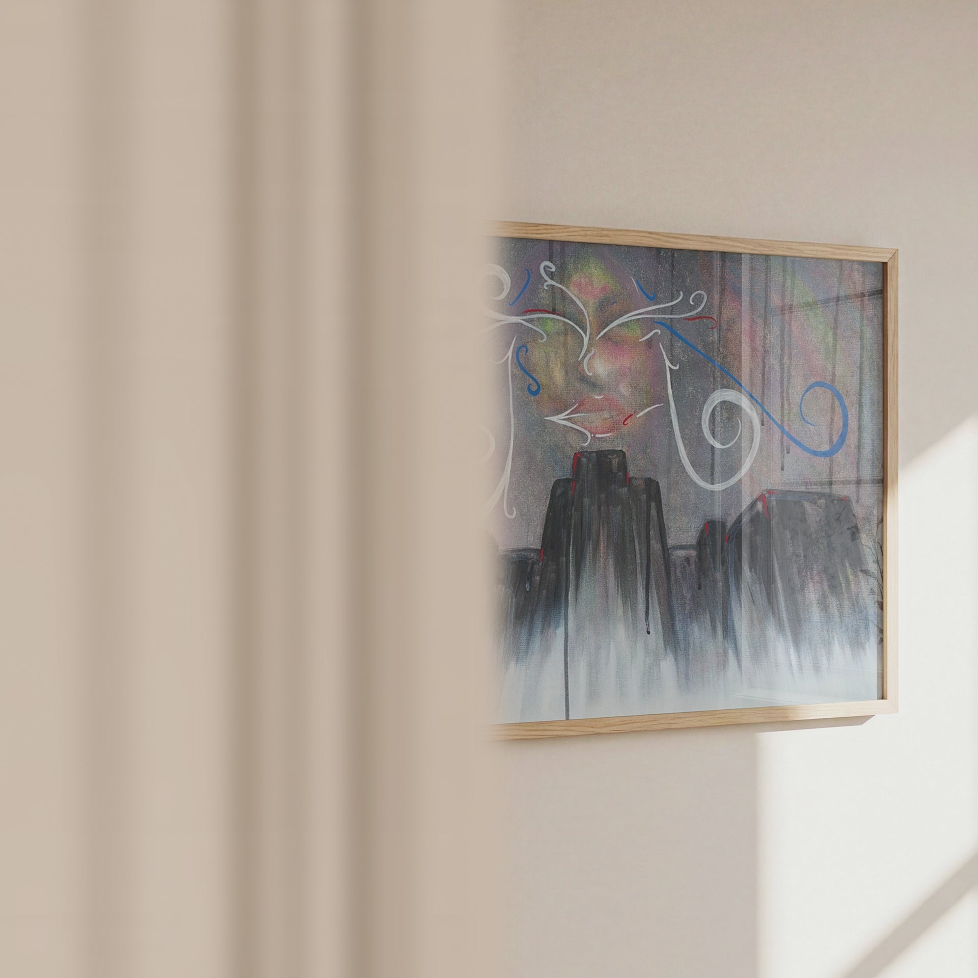 Video of the Scars hurricane katrina art print by Monty