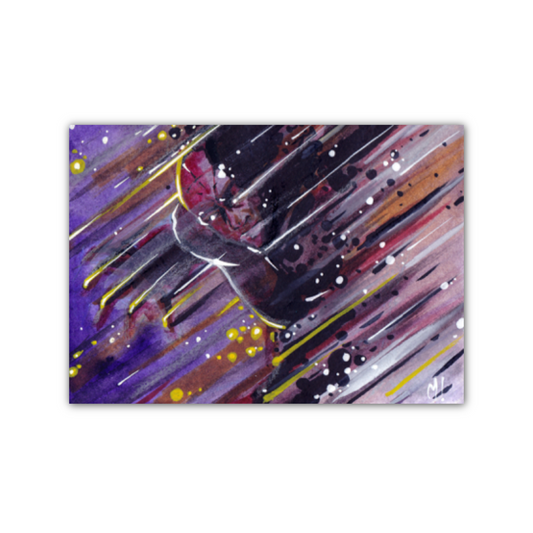 Full scale of Under Fire original art 